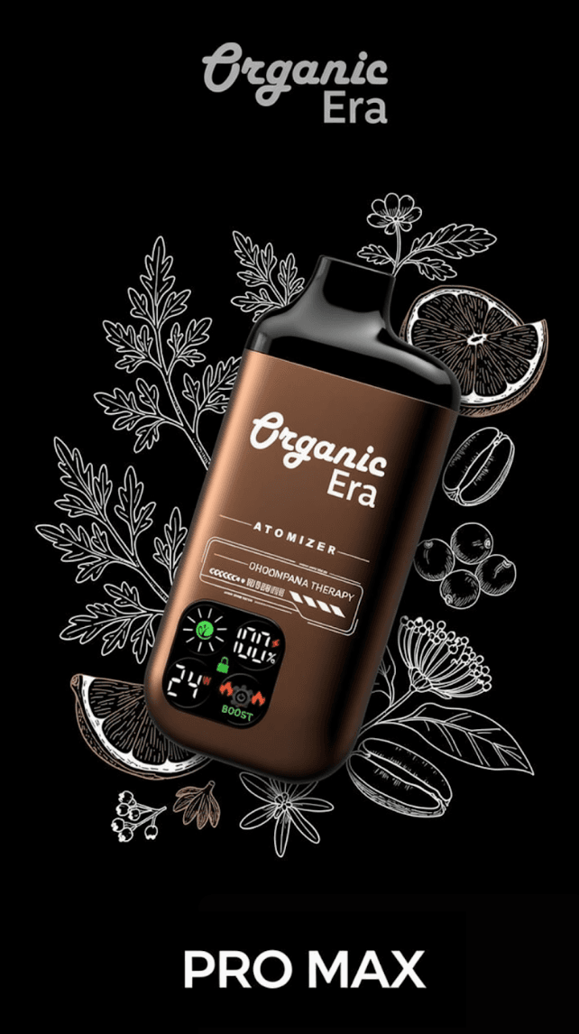 Organic Era atomizer, editorial creative shot